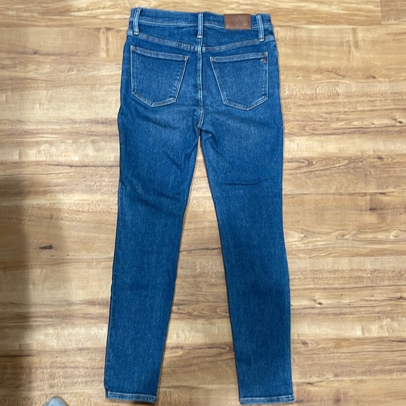 Madewell 9” Mid-rise skinny jeans - Picture 4 of 5